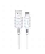 Lightning charging and sync cable 2m 2.4A white KSC-716 F2460 Kakusiga