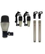 5 microphone kit for drums and music studio MIC308 