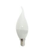 Lampe LED 6W E14 bougie flamme douille - lumière chaude 5637 Shanyao