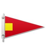 Nautical Signaling Flag Large Fourth Repeater 120x96 cm FLAG165 