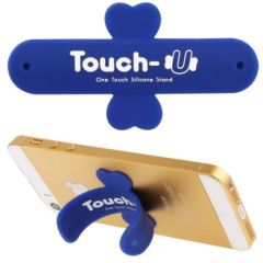TOUCH-U - Supporto in silicone per smartphone - Blu M206 