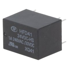 Rel&egrave; SPDT 24VDC 1A - HFD41A EL998 
