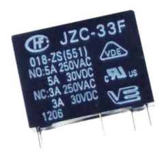 Rel&egrave; di potenza 18VDC - JZC-33F EL1010 