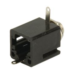 Monoconnettore 6.35mm Femmina Nero ND3974 Valueline