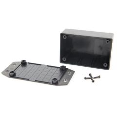 Plastic case 53.8x108.5x30.5mm Black ABS ND5236 RND Components