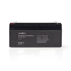 Batteria piombo-acido ricaricabile da 6V  3200mAh 134x35x61mm ND5470 Nedis