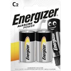 Pack of 2 Alkaline battery type C LR14 1,5V blister Energizer E1040 Energizer