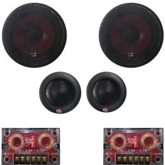 Kit Car audio sistema a 2 vie tweeter/woofer/filtri  450W SP033 