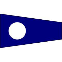 Pennello Segnalazione Nautica "2" Bissotwo 100x340cm FLAG031 