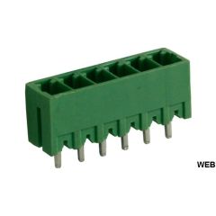 Male Connector, 6 Poles, 3.81mm Pitch, 8A, 1.31mm², Straight ND4534 RND Components