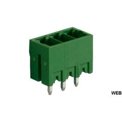 Male Connector, 3 Poles, 3.81mm Pitch, 8A, 1.31mm², Straight ND4972 RND Components