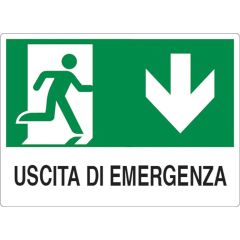 Emergency exit sign 30x20cm WB2361 