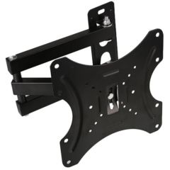 Supporto a muro per TV LED LCD 14-42'' inclinabile 3 snodi nero STAND400 WEB