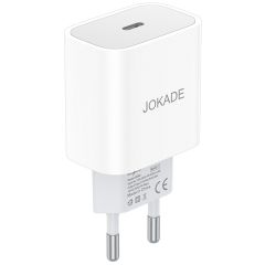 Caricabatterie USB tipo C ricarica rapida 3A 27W bianco JB068 F2970 Jokade