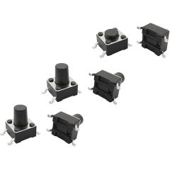 Pulsante switch tattile 6X6X8mm mod. MT1102SC-CT-2-NT - confezione 10 pezzi NOS160113 