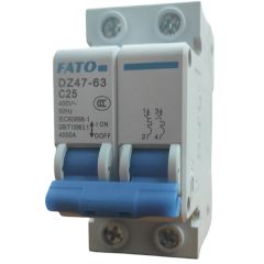 Interruttore magnetotermico 2P - C25 EL306 FATO