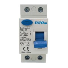 Interruttore Differenziale 2 Poli 6A 30mA FATO E9350 FATO