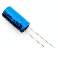 Condensatore elettrolitico 470uF 50V 85C° Radiale NOS100766 