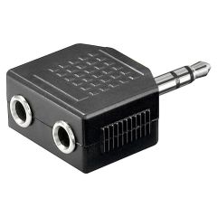 Adattatore Audio 3.5mm Stereo 1M/2F 09990 