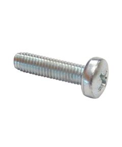 Galvanized screw with cylindrical head M4x14 cross 70620 