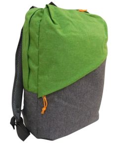 Green-gray multi-function padded backpack MOB1002 