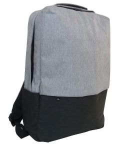 Gray-black padded multi-function backpack MOB1030 