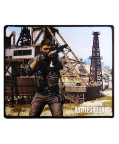 Mauspad 25x21 cm PlayerUnknowns Schlachtfeld-Charakter mit Schrotflinte P1376 
