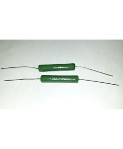 Resistencia al cable SECI 18 ohm - 18R 10W 5% - NOS - Paquete de 2 piezas NOS100859 