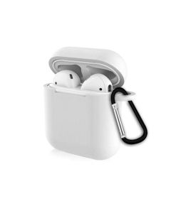 Protective Silicone Cover for Airpods 1 & 2 (White) MOB1209 