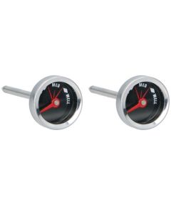 Paar analoge Thermometer für Alpenfleisch ED9012 Alpina