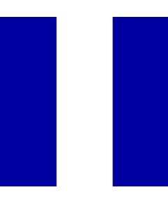 Nautische Flagge Nautische Signalisierung "9" 60x50cm FLAG225 