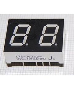 Double green 7-segment display NOS110126 