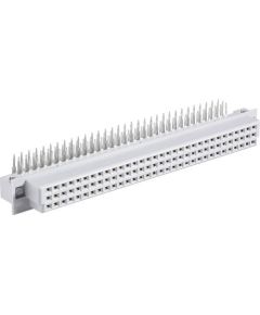 DIN 41612 female connector with 64-pole pcb NOS100998 