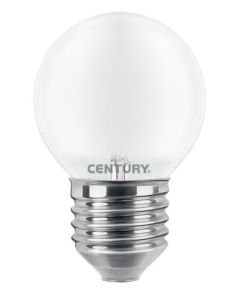 Lampadina LED sfera 4W E27 luce fredda 470 lumen Century N961 Century
