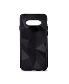 Black geometric matte case for Samsung S10e MOB1474 Oem