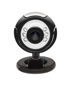 Webcam 2MP con microfono e LED USB 30FPS PC Plug&Play Smart Working Webinar A9128 