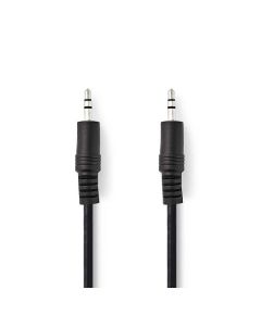 Stereo Audio Cable | 3.5mm Male - 3.5mm Male | 2m | Black ND1132 Nedis