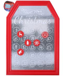 Lavagna Avvento Count Down Natale 31x45cm Christmas Gifts ED3188 Christmas Gift