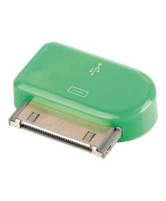 30-Pin Adapter Dock Apple 30-Pin - USB Micro B Femmina Verde ND1087 Valueline