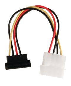 Internal Power Cable Molex Male-SATA 15 pin female 0.15m ND4342 Valueline