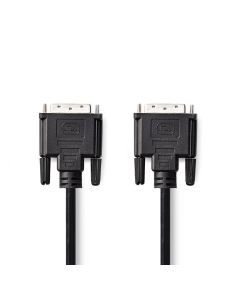 Cable DVI Male DVI-D 24 + 1 Pin Male DVI-D 24 + 1 Pin 10m ND4390 Nedis