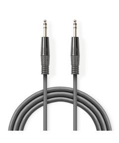 Symmetrisches Audiokabel 6,35-mm-Stecker auf 6,35-mm-Stecker, 1,5 m ND4906 Nedis