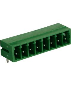 Male connector, 8 Poles, 3.5mm Pitch, 10A, 1.31mm&sup2;, Right angle ND4958 RND Connect