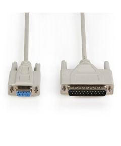 Serial Cable DSUB 9-Pin Female - DsuB 25 Pin Male 2m Ivory ND5782 Valueline