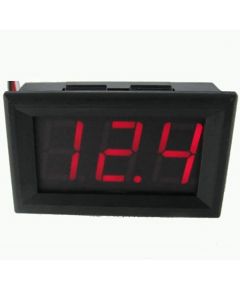 Voltmetro digitale display led rosso DC 0-30V 3 fili R678 