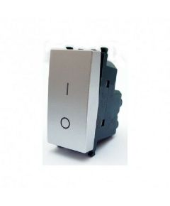 Gray bipolar switch compatible with Vimar Plana EL2212 