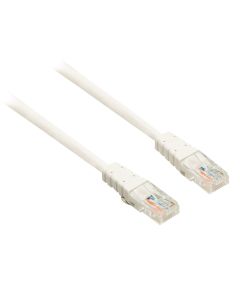 Network cable CAT5e UTP RJ45 (8P8C) Male 0.50m white ND8005 Bandridge