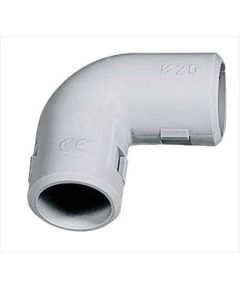 Inspectionable 90 &deg; bend diameter 25mm IP40 Elmark EL3275 FAEG