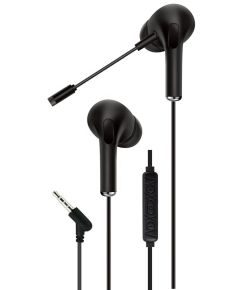 Cuffie auricolari da gioco con microfono AKZ-D9 nere WB1119 