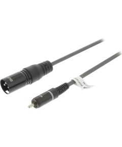 Cavo audio XLR 3 pin maschio-RCA maschio Sweex 5m SX527 